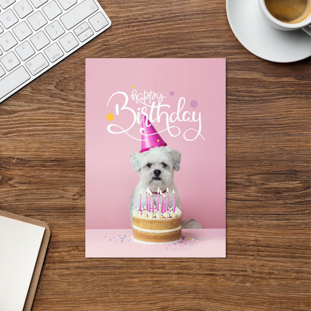 You Absolutely Rock My Paws - Cute Birthday card