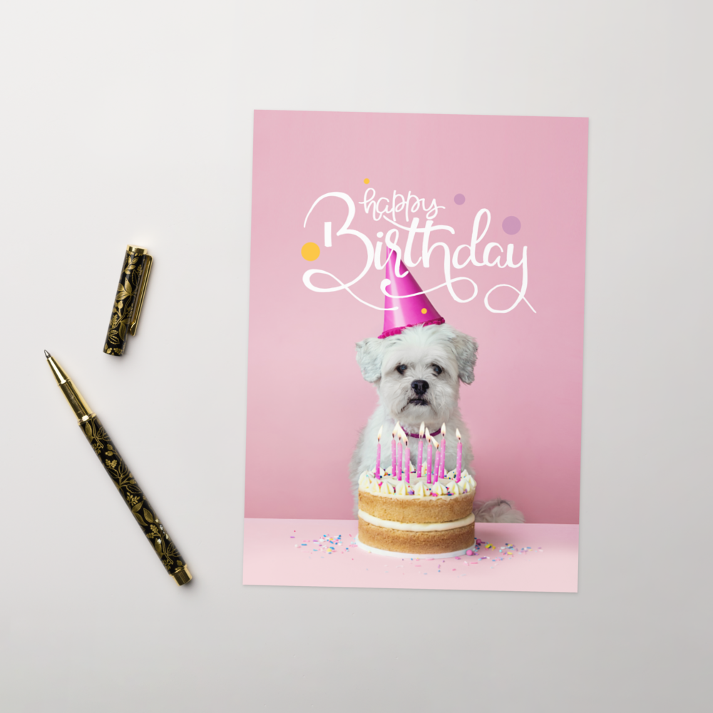You Absolutely Rock My Paws - Cute Birthday card