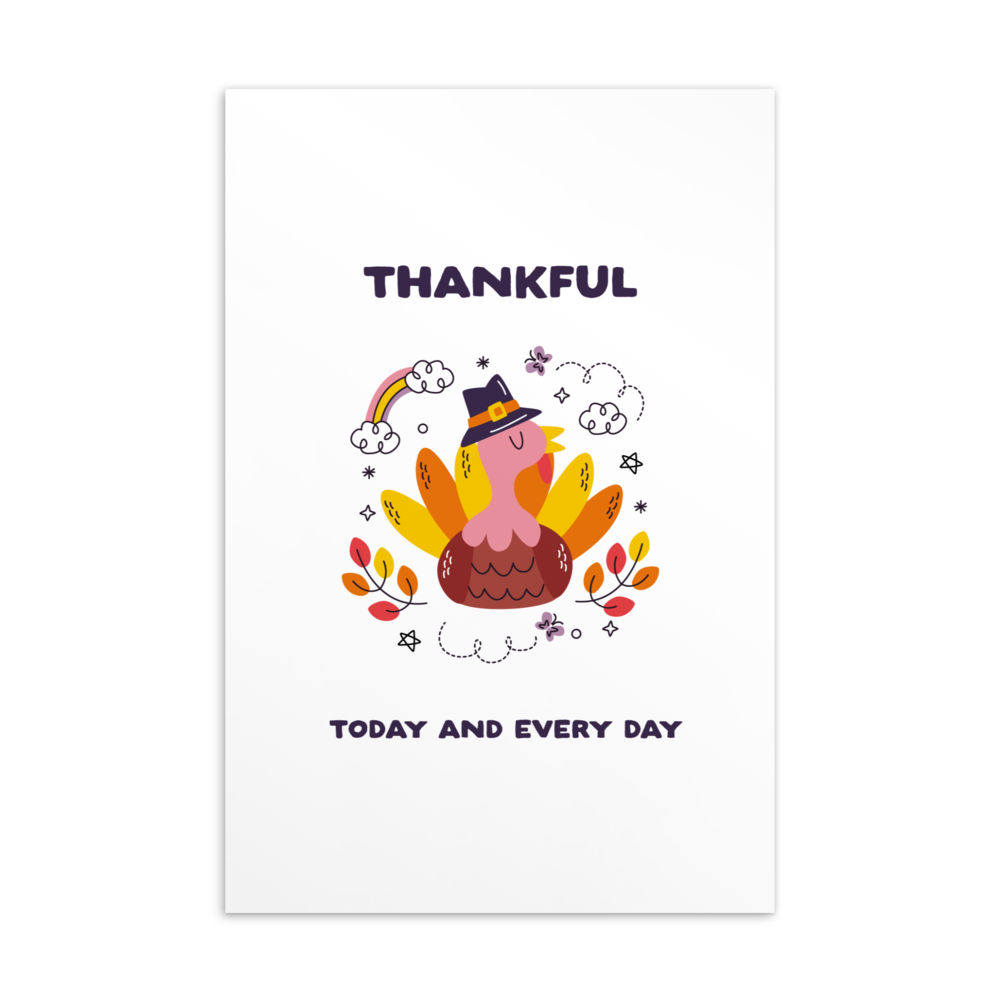 Feast of Thanks: Celebrating Gratitude Postcard